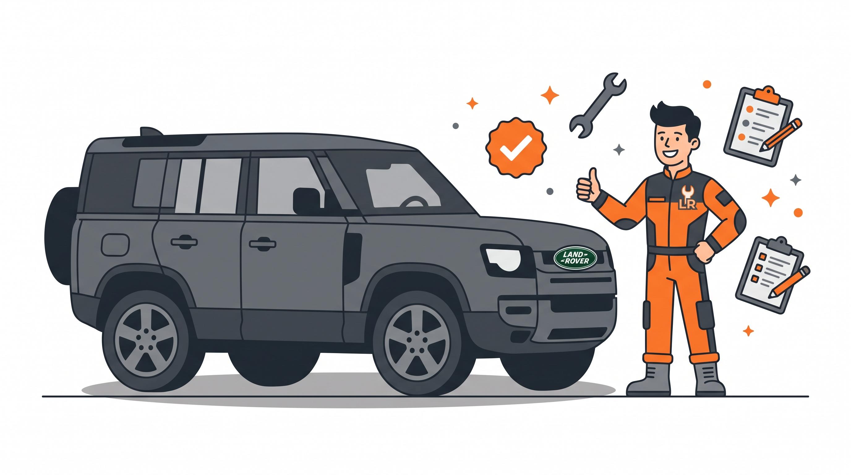 Land Rover service in Dubai