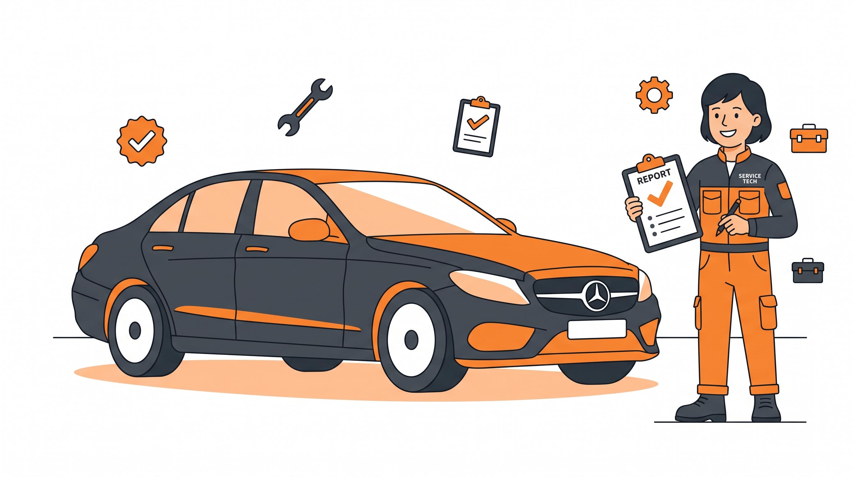 Mercedes-Benz service in Dubai