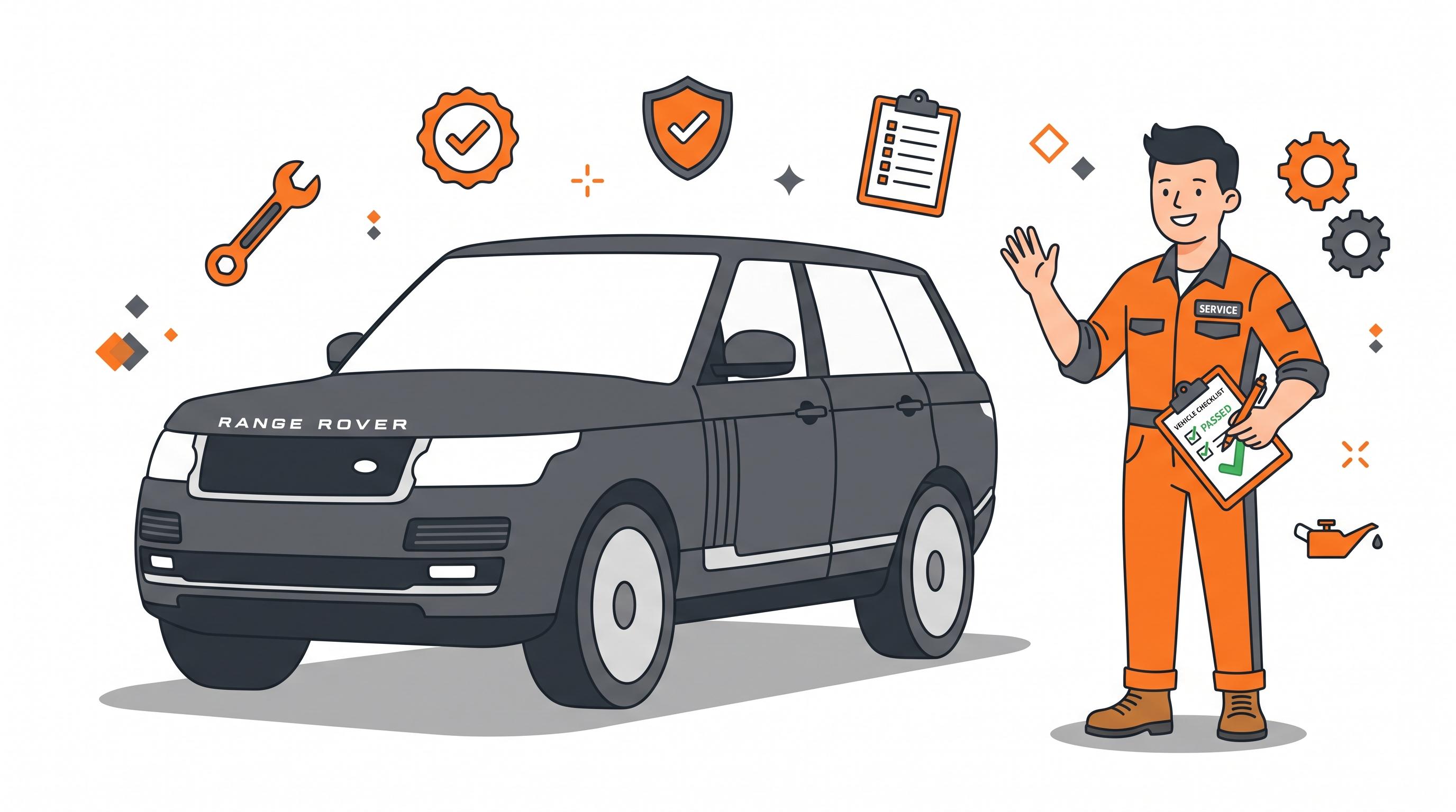 Range Rover service in Dubai
