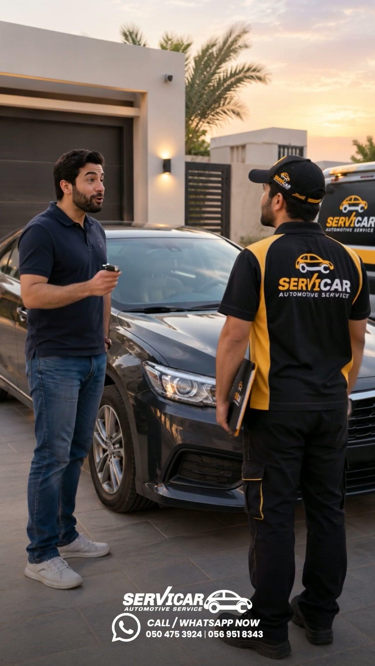 Car Breakdown in Dubai? Get Reliable Car Service Support with Servicar