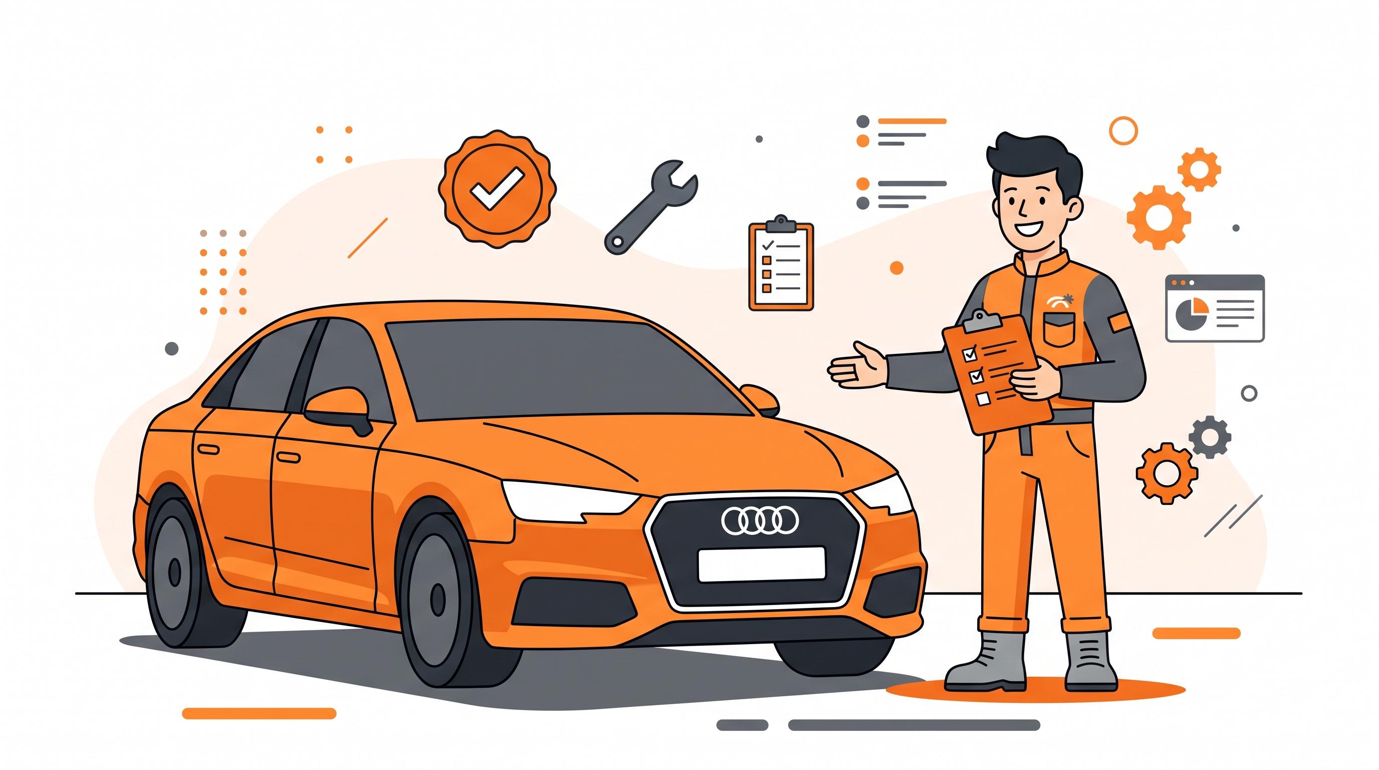Audi service in Dubai