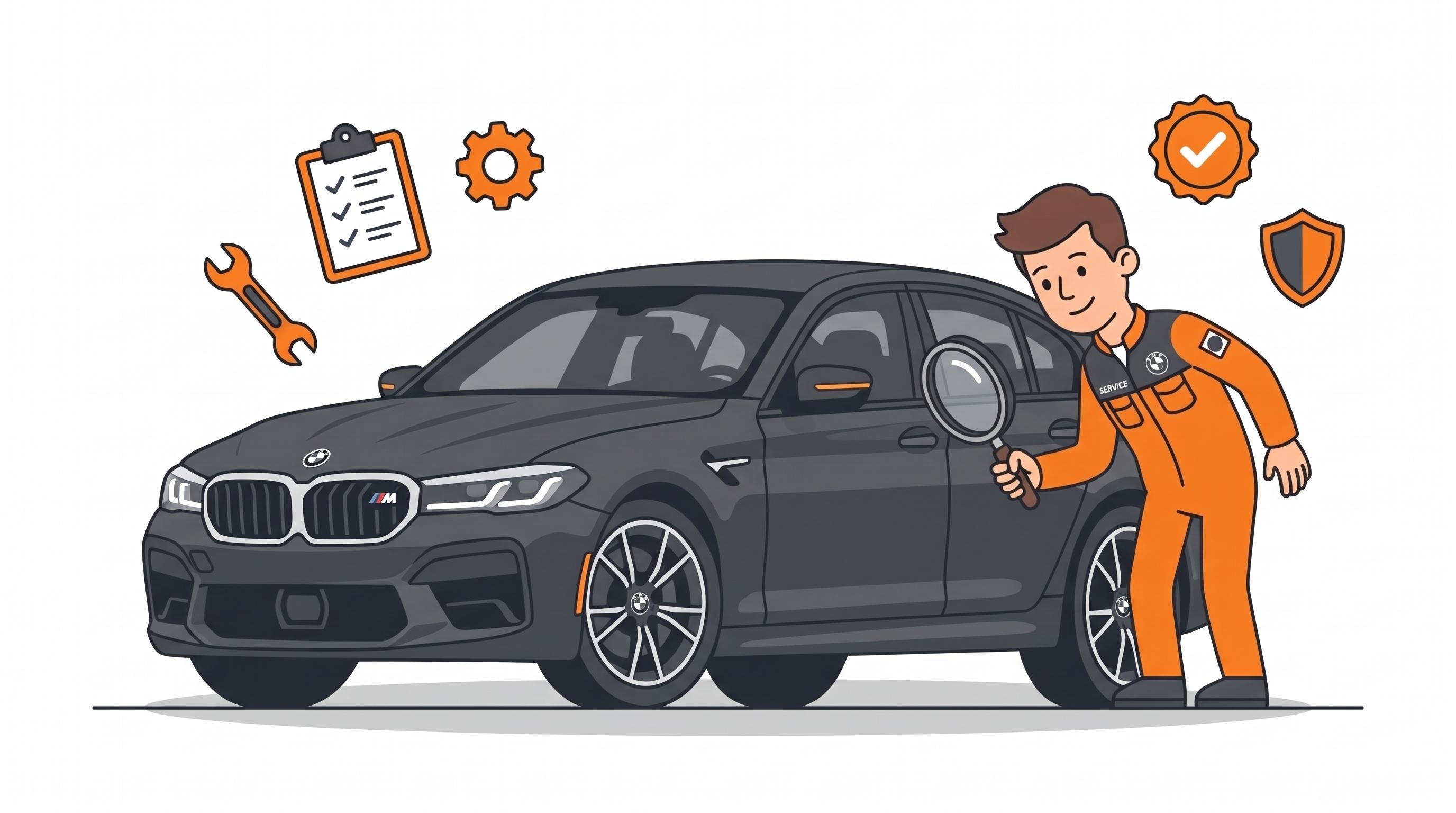 BMW service in Dubai